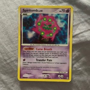 Spiritomb pokémon card